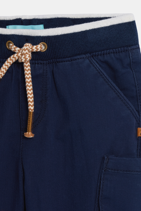 Modulierbare blaue Hose Kleinkind Junge