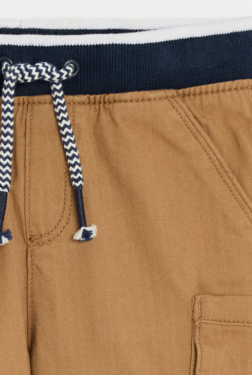 Pantalon cargo marron bébé garçon