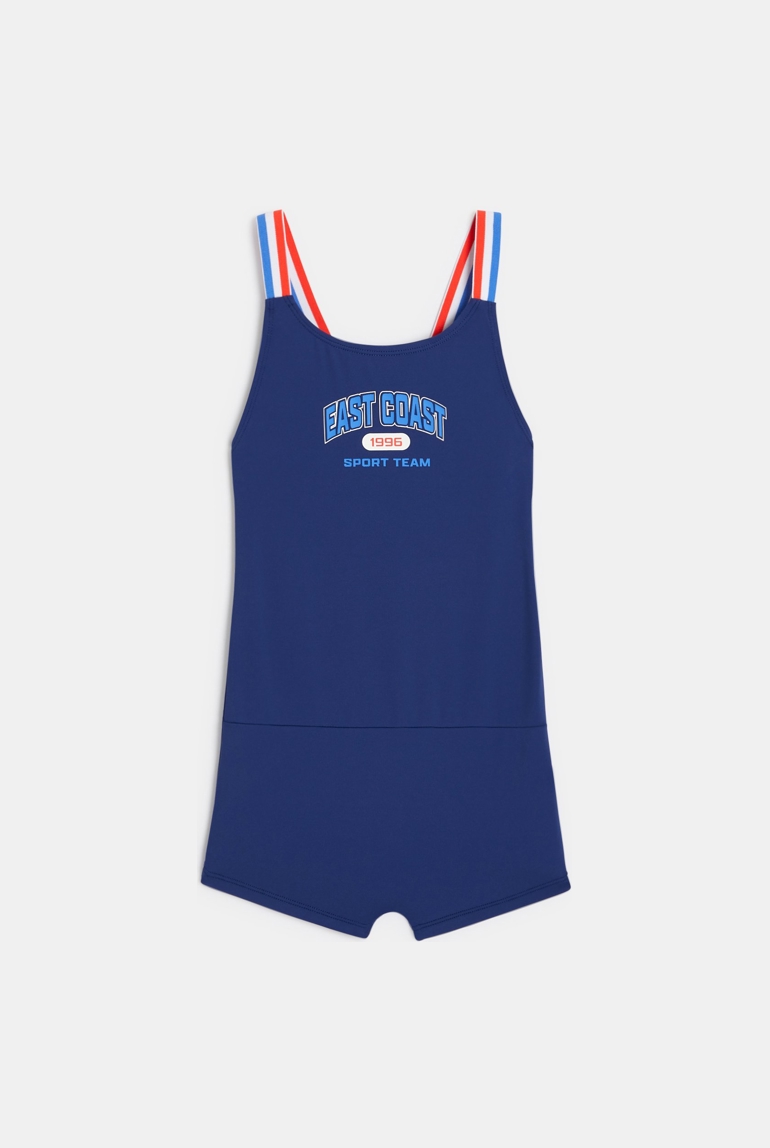 Blauw badpak voor meisjes 1
