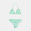 Maillot de bain 2 pièces imprimé ananas vert Fille