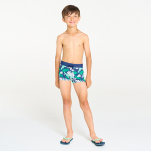 Boxer de bain motifs dinosaures bleu Garçon 1