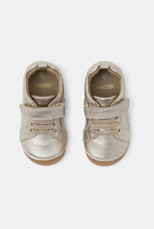 Bottines premiers pas irisé bébé fille 2