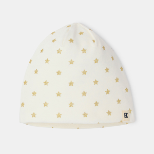 Bonnet étoile blanc Fille 1