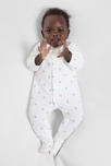 Dors-bien coton imprimé bébé fille (lot de 2) 1