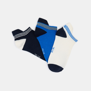 Calcetines cortos azul niño (pack de 3) 1