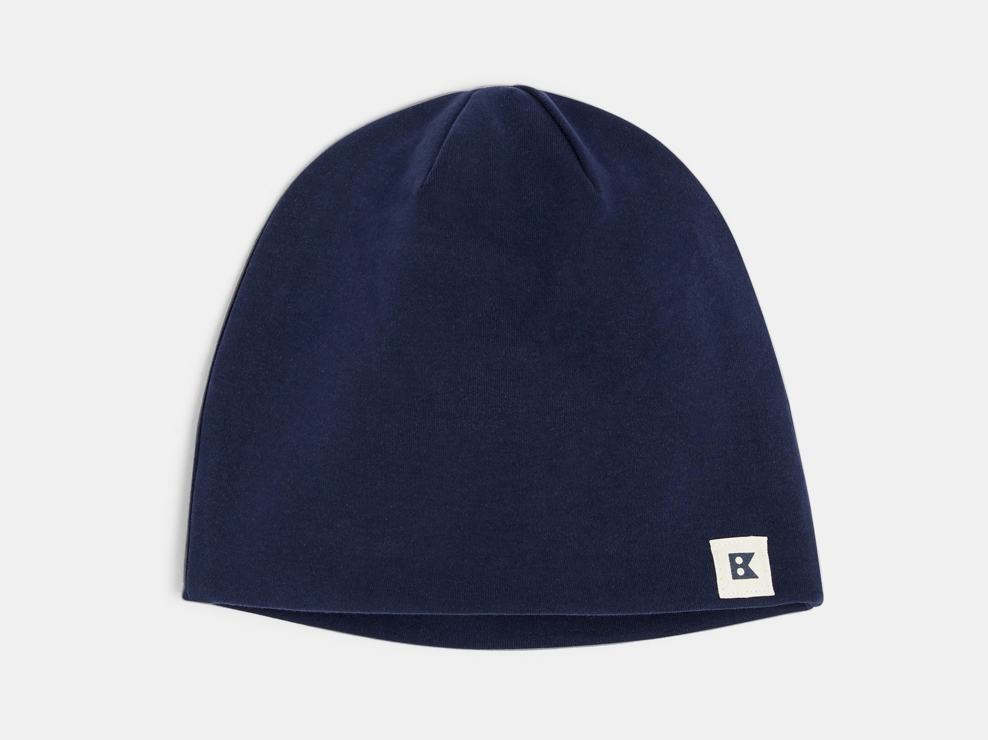 Blaue Mütze aus Baumwolle für Jungen 1