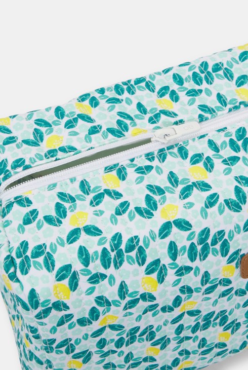 Trousse de toilette citrons jaune naissance 2