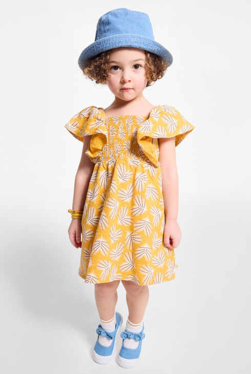 Dżinsowy kapelusz typu bucket niebieski niemowlę chłopiec 2