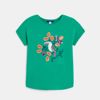 T-shirt motif toucan vert Fille