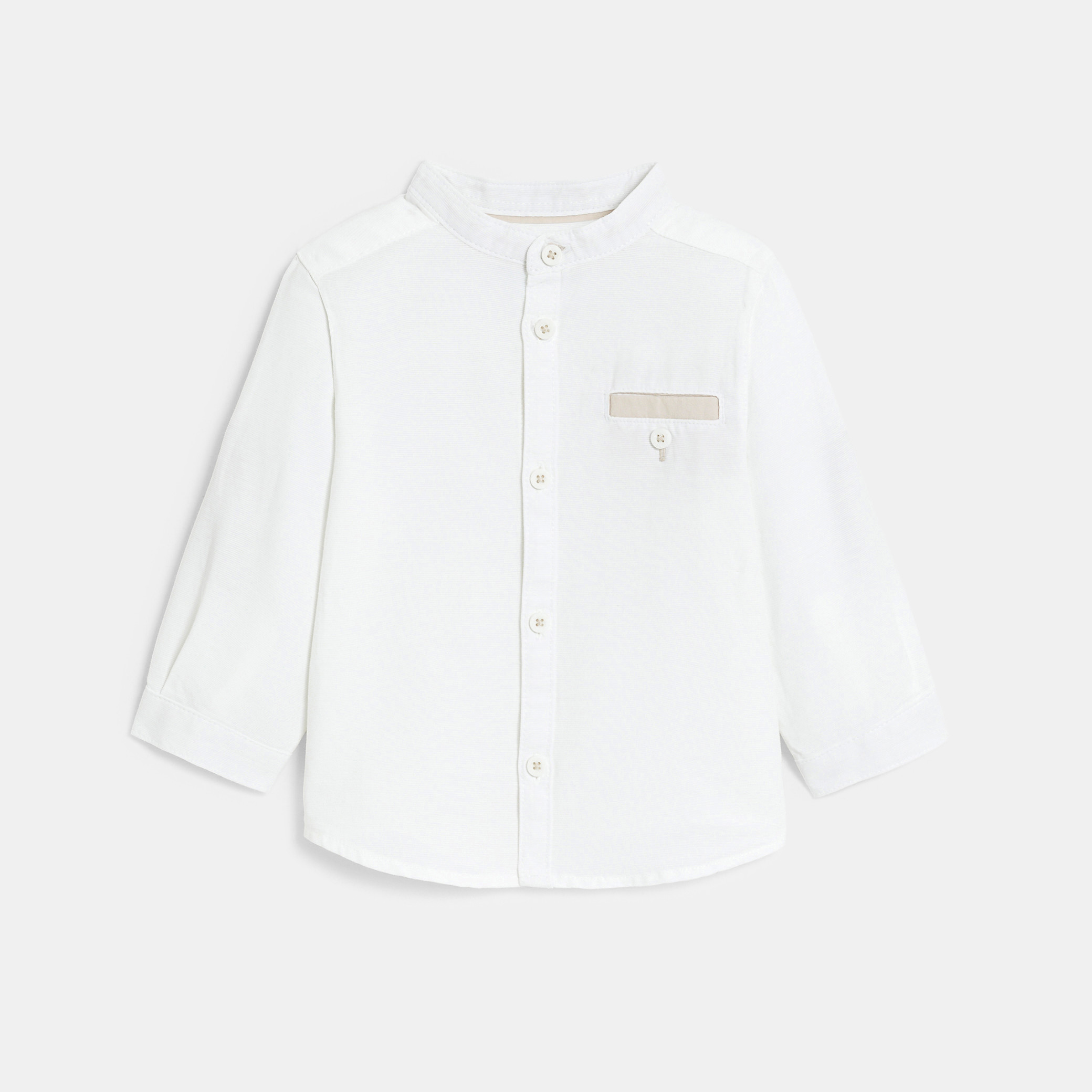 Ensemble Short + Chemise à Bretelles Pour Garçon - Blanc, Manches Courtes, Taille 6 Mois à 5 Ans (Vioyavo)