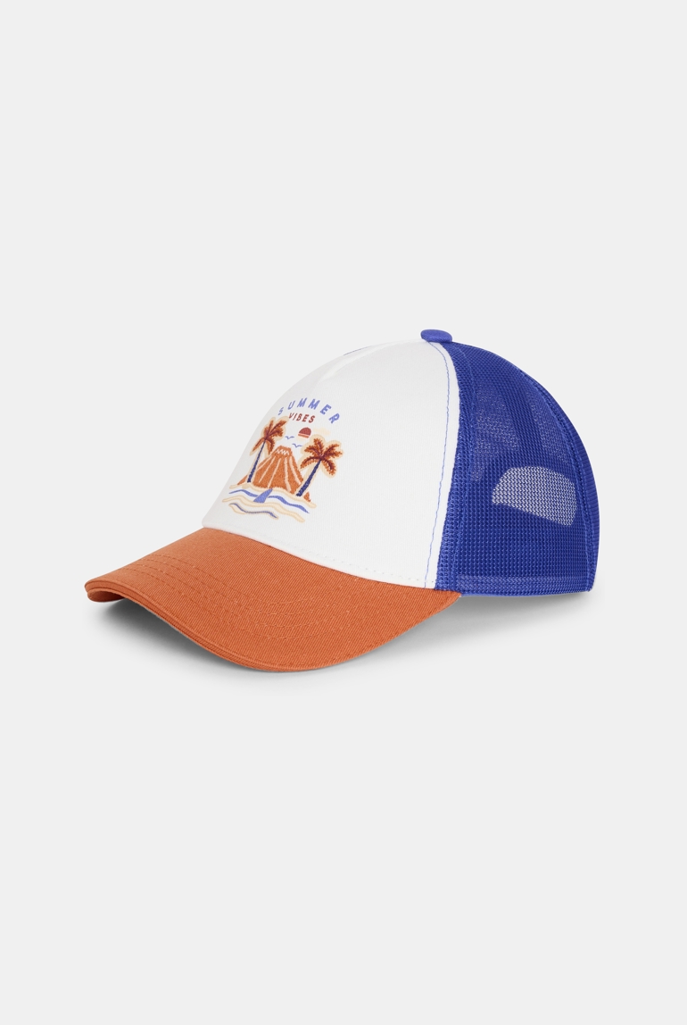 Casquette filet bleu Garçon 1