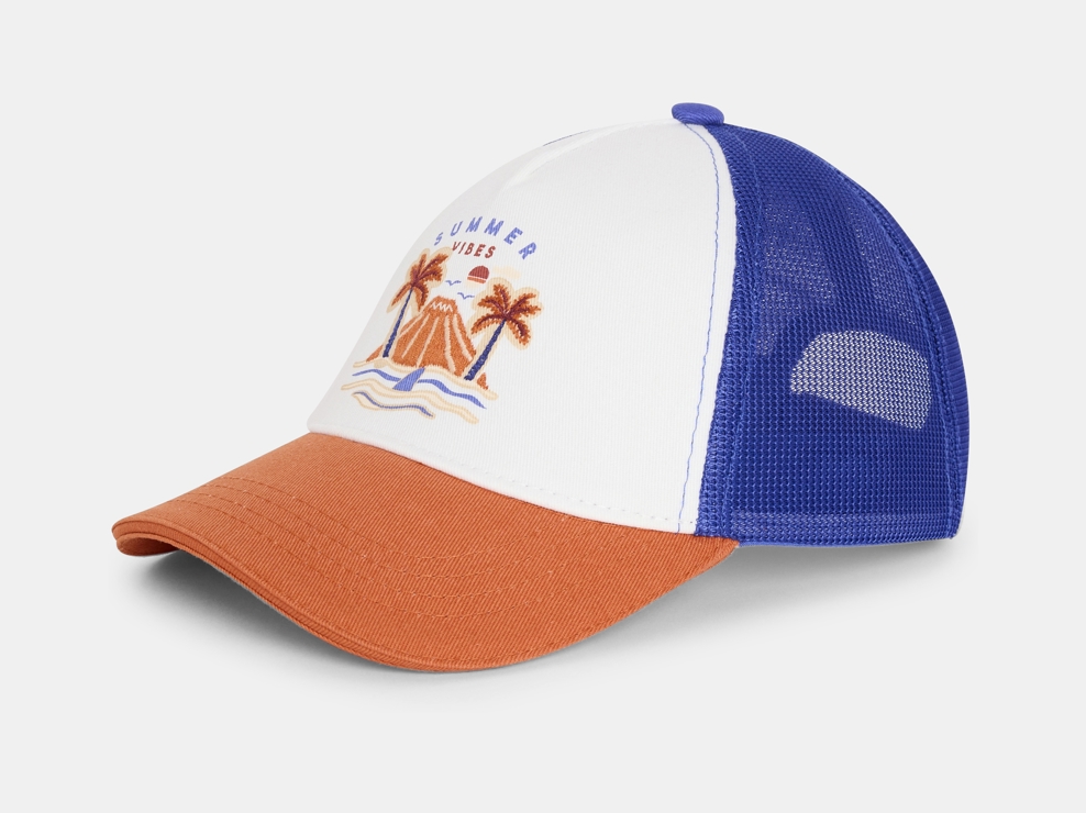 Casquette filet bleu Garçon 1