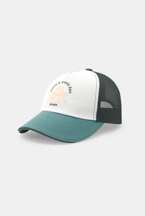 Casquette filet vert Garçon 2