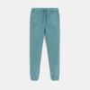 Pantalon jogger en toile bleu Garçon