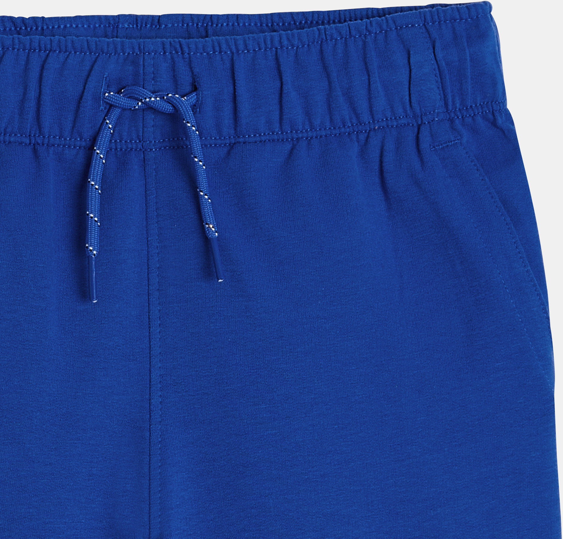 Bermuda en molleton bleu Garçon