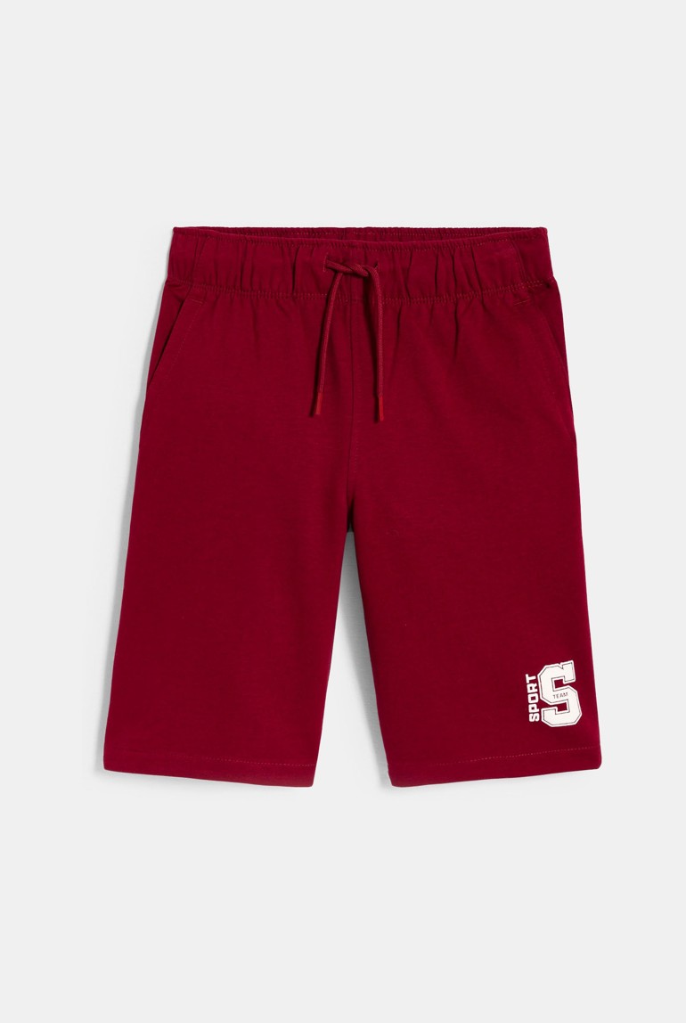 Short Bermuda Brooks Brothers Rouge Polaire Garçon Taille 16 - 100% Coton