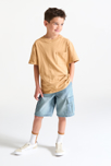 Bermudas vaqueras azul desteñido niño 1