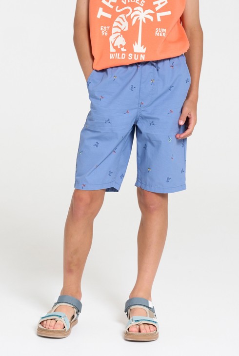 Bermuda-Shorts mit Aufdruck für Jungen 2