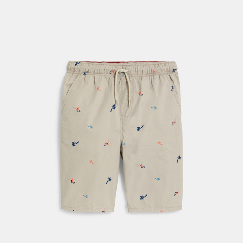 Bermuda Imprimé Beige Garçon - Imprimé Beige - 10A - OKAIDI
