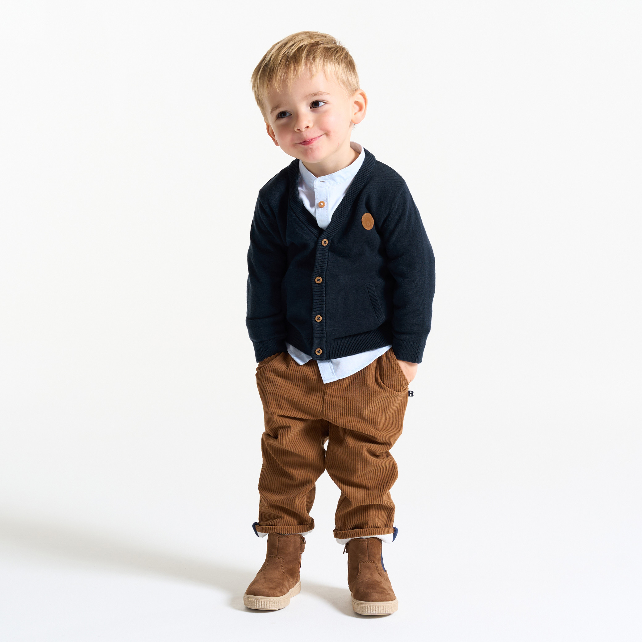 Tricot Gilet Ensemble Maille Bebe Garcon Gilet Maille Tricot Bleu