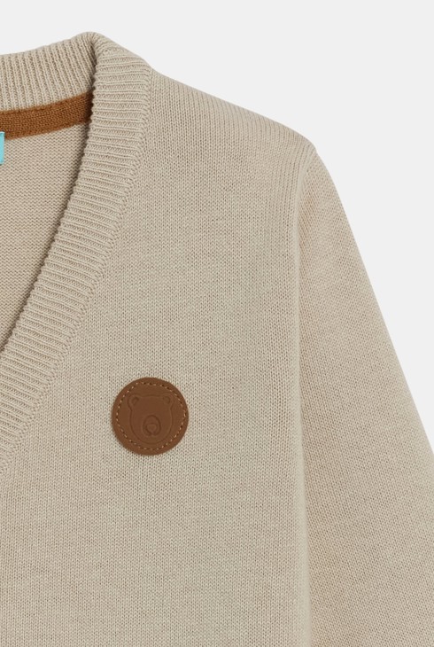 Gilet maille tricot bébé garçon