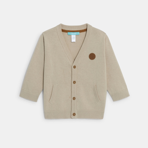 Baby boy's knitted cardigan 1