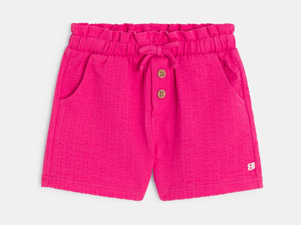 Leichte rosa Shorts aus modischer Baumwolle Kleinkind Mädchen 1