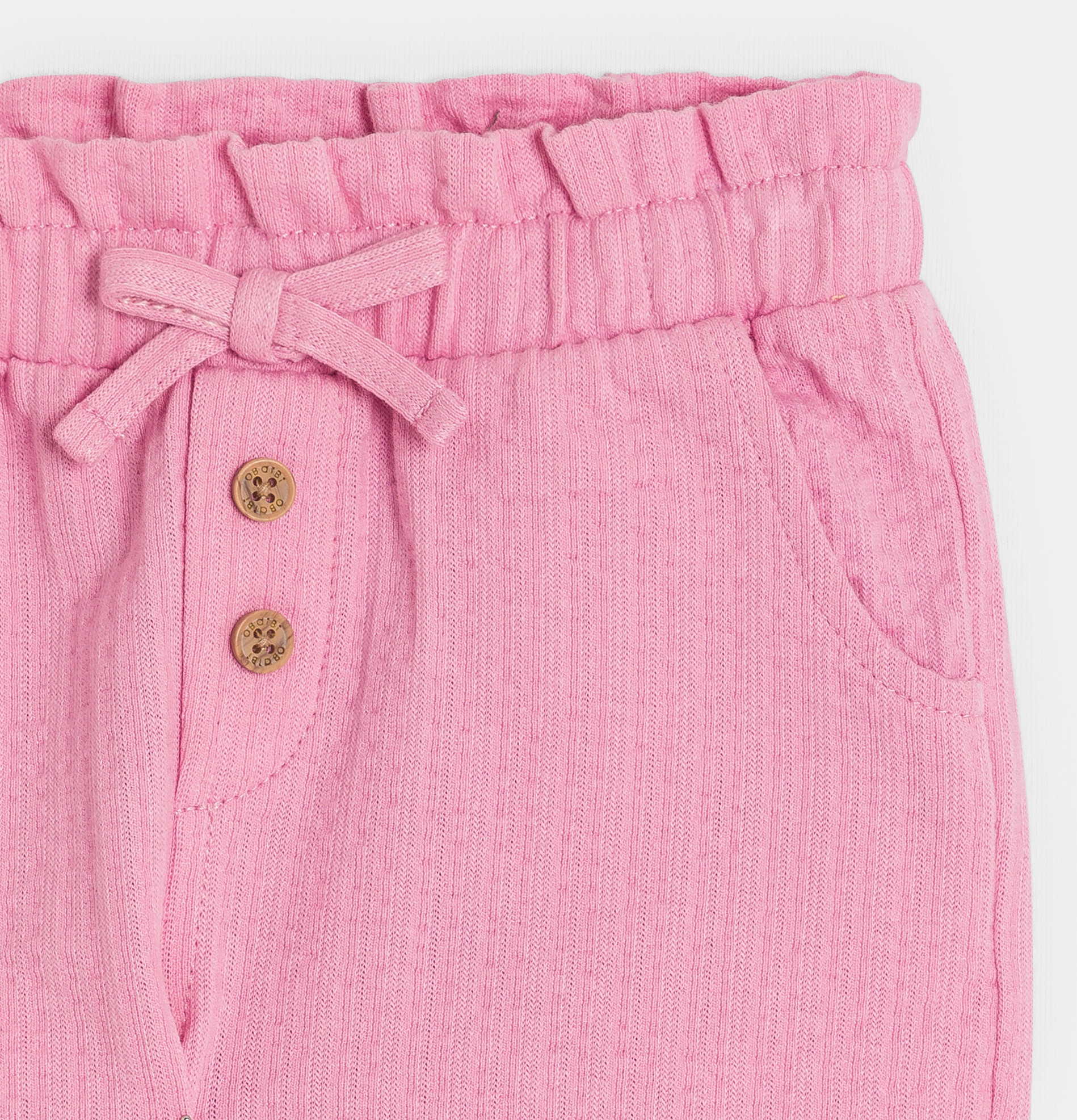 Leichte rosa Shorts aus verspielter Baumwolle Baby Mädchen 2