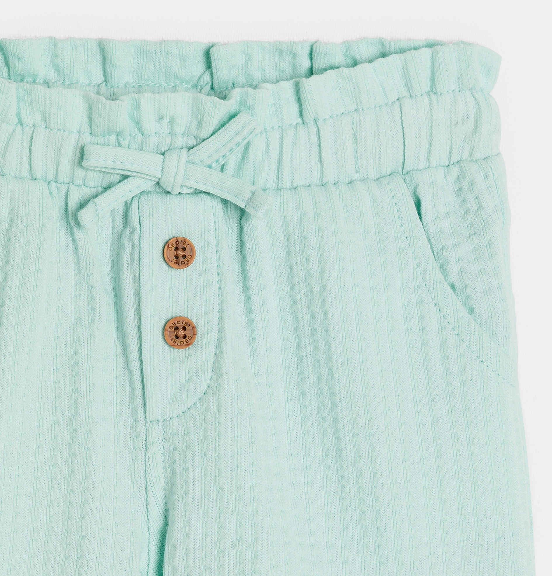 Leichte blaue Shorts aus modischer Baumwolle Kleinkind Mädchen 2