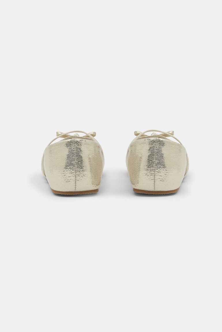 Girl's shiny ballerina slippers Okaïdi & Obaïbi