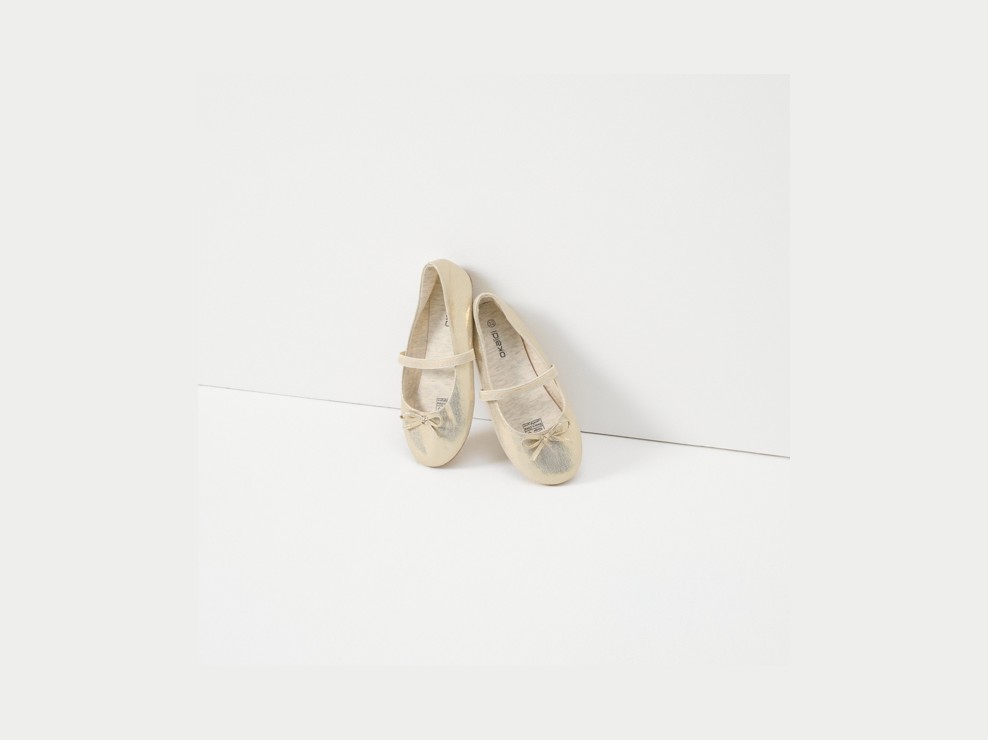 Chaussons ballerine brillante fille 2