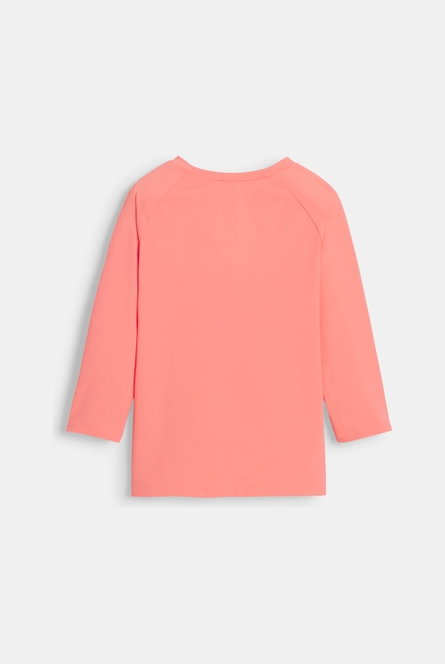 T-shirt de bain anti-UV orange