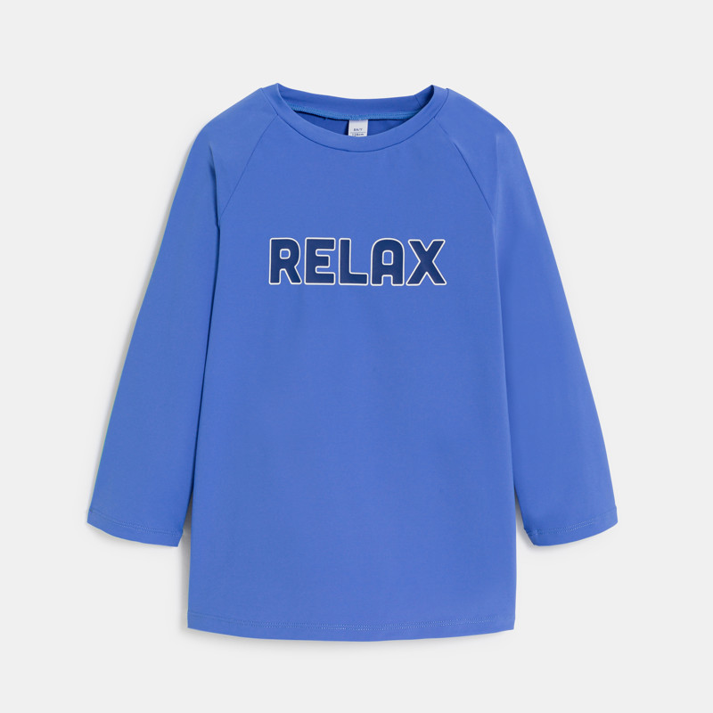 Bade-T-Shirt in Blau mit UV-Schutz