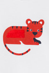 Pyjama court tigre rouge bébé garçon 2
