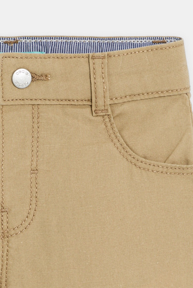 【SATIIIZ】Ilrideun Patch Cotton Bermuda Pants Drawstring Cotton Shorts – Inkerman™