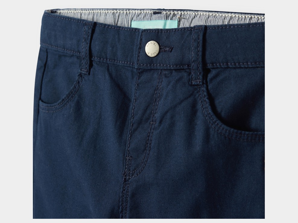 Bermuda droit coton fantaisie bleu marine bébé garçon 2