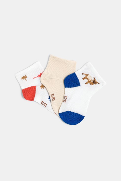 Chaussettes motif désert bébé garçon (lot de 3) 2