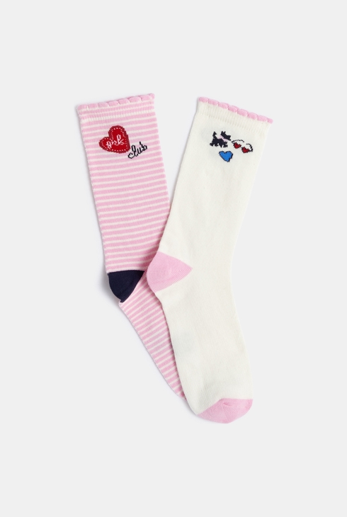 Chaussettes basses été rose fille