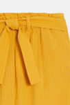 Pantalon chino uni jaune Fille 3