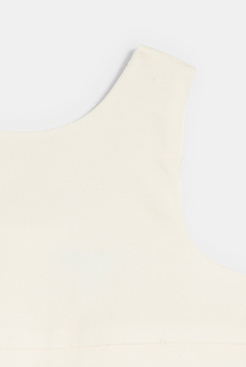 Robe chic bi-matière rose bébé fille