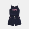 Combi short éponge bleu marine fille Chipie