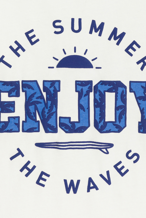 Débardeur en jersey blanc Garçon 2