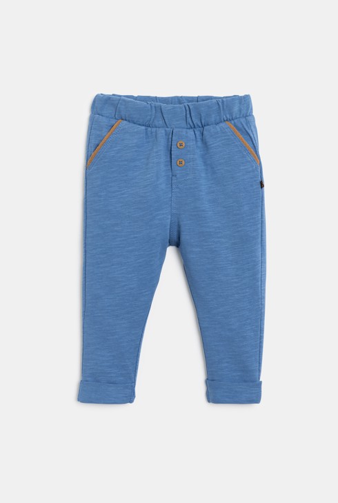 Baby boy's lightweight jersey trousers 2