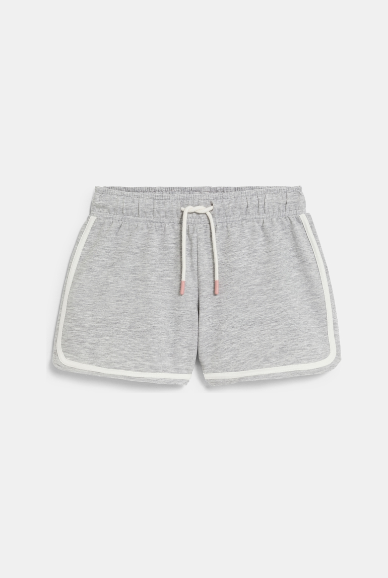 Short en molleton gris Fille 1