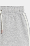 Short en molleton gris Fille 2