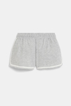 Short en molleton gris Fille 3