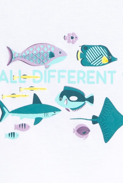 Débardeur jersey océan blanc bébé garçon 2