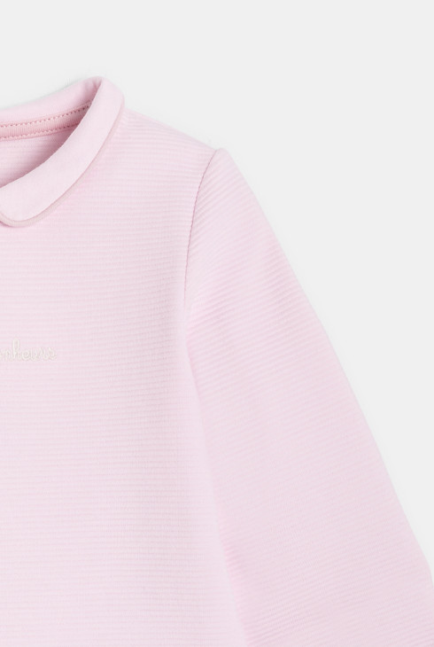 Strampler modisch rosa Geburt 2