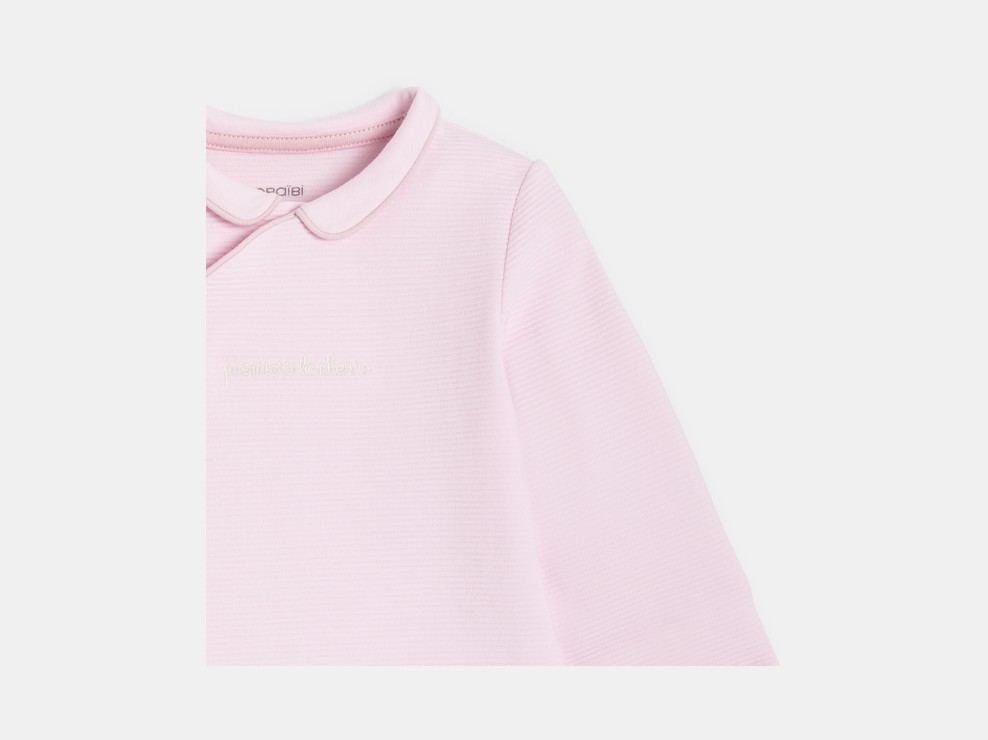 Strampler modisch rosa Geburt 2