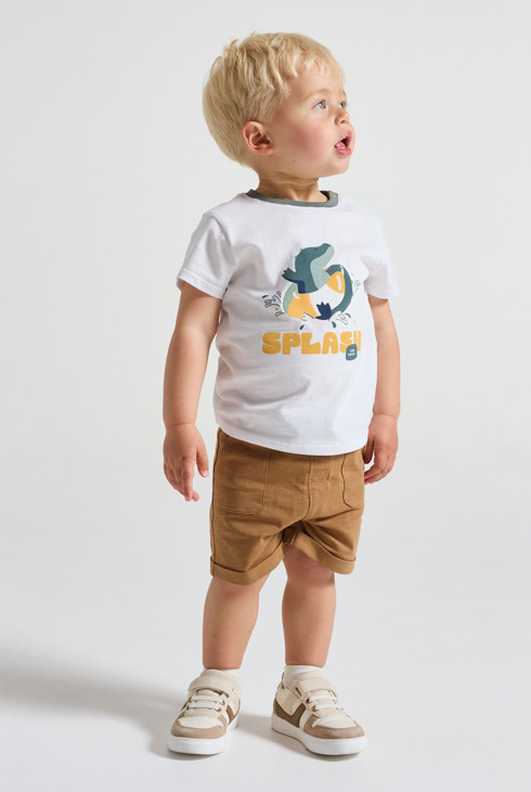 Short de punto ligero bebé niño 1